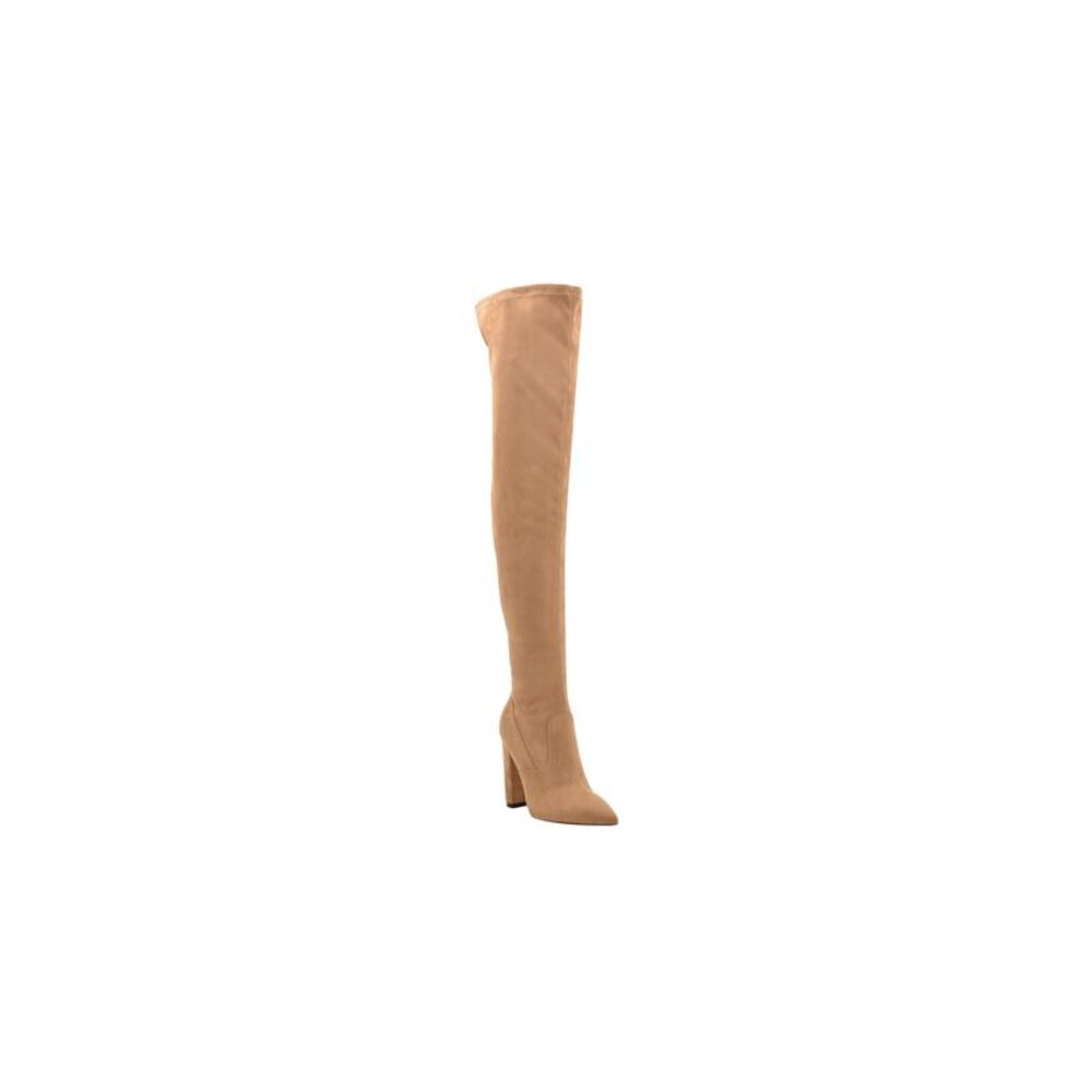 GUESS Women's Abetter Block Heel Over the Knee Boots